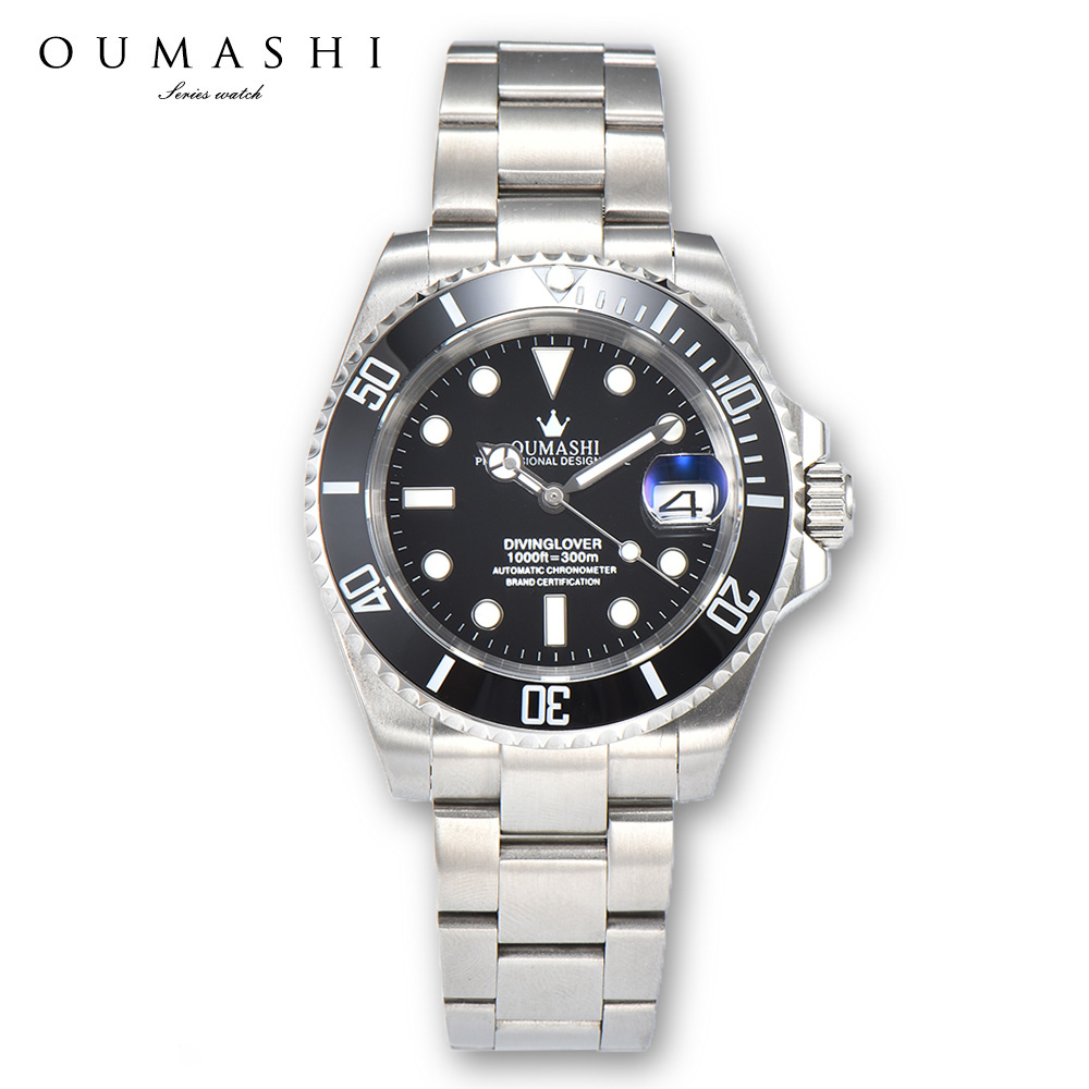 Luxury Watch Leather - Reloj mecánico automático de 40mm, reloj