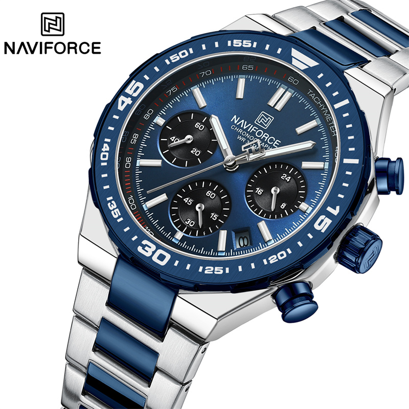 Field Watch Military - Reloj de moda NAVIFORCE para hombre,
