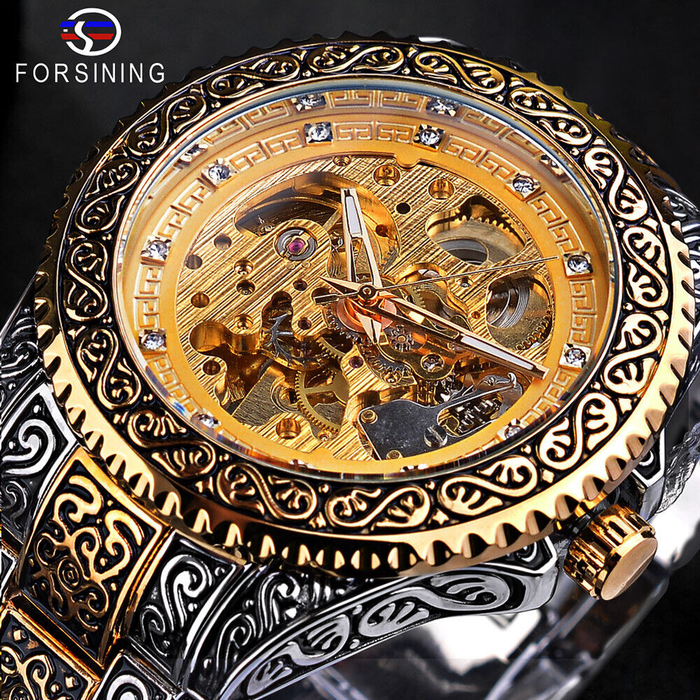 Luxury Watch Nice - FORSINING Reloj de pulsera mecánico automático