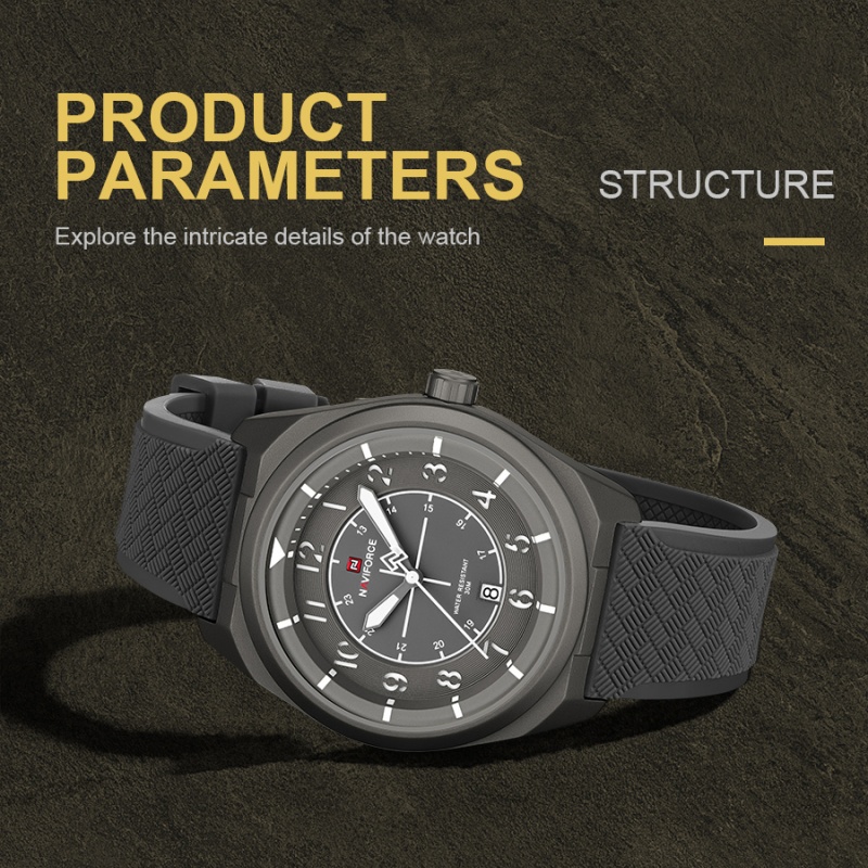 Field Watch Military - Reloj de Cuarzo NAVIFORCE para Hombre