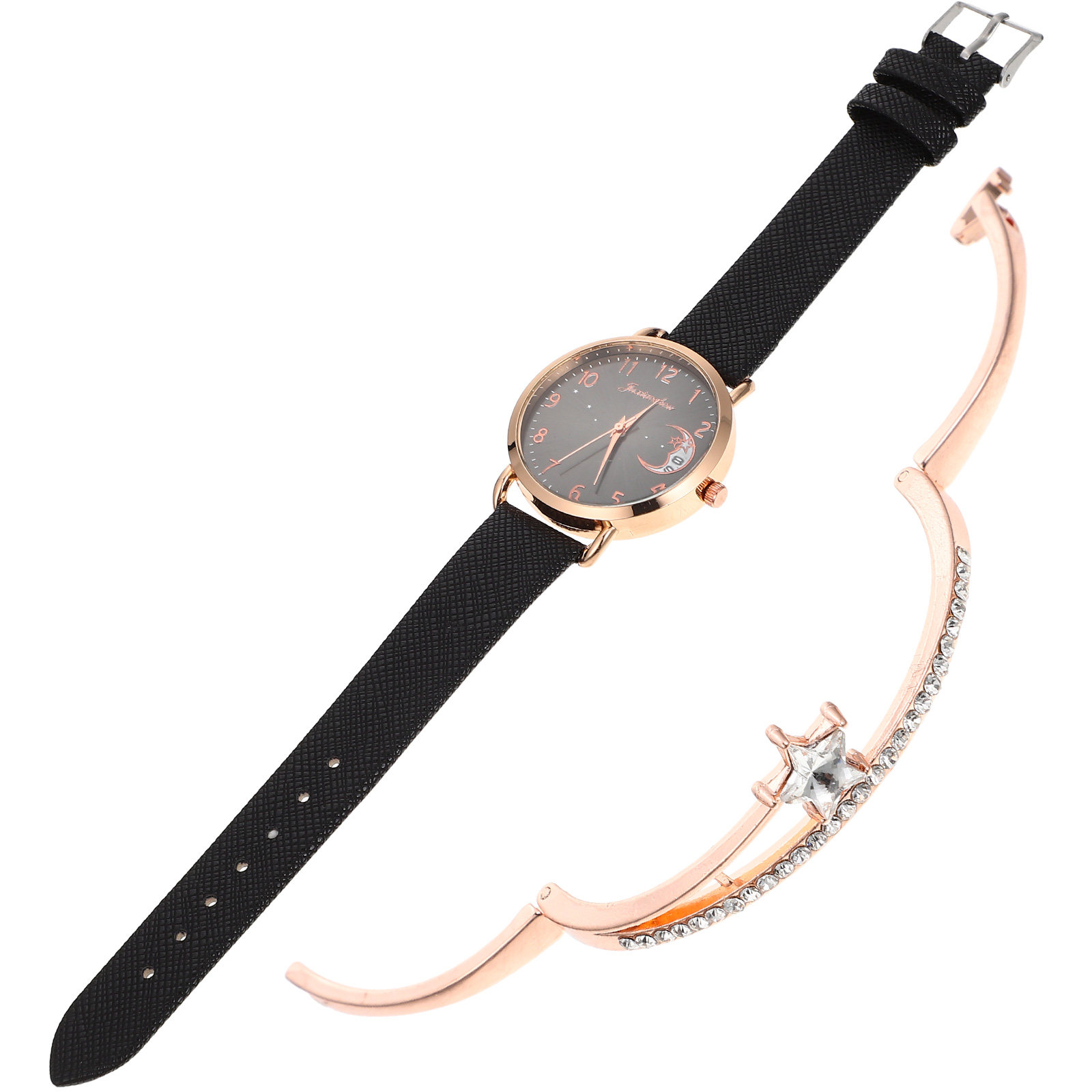 Luxury Watch White - 1 Juego de reloj y pulsera