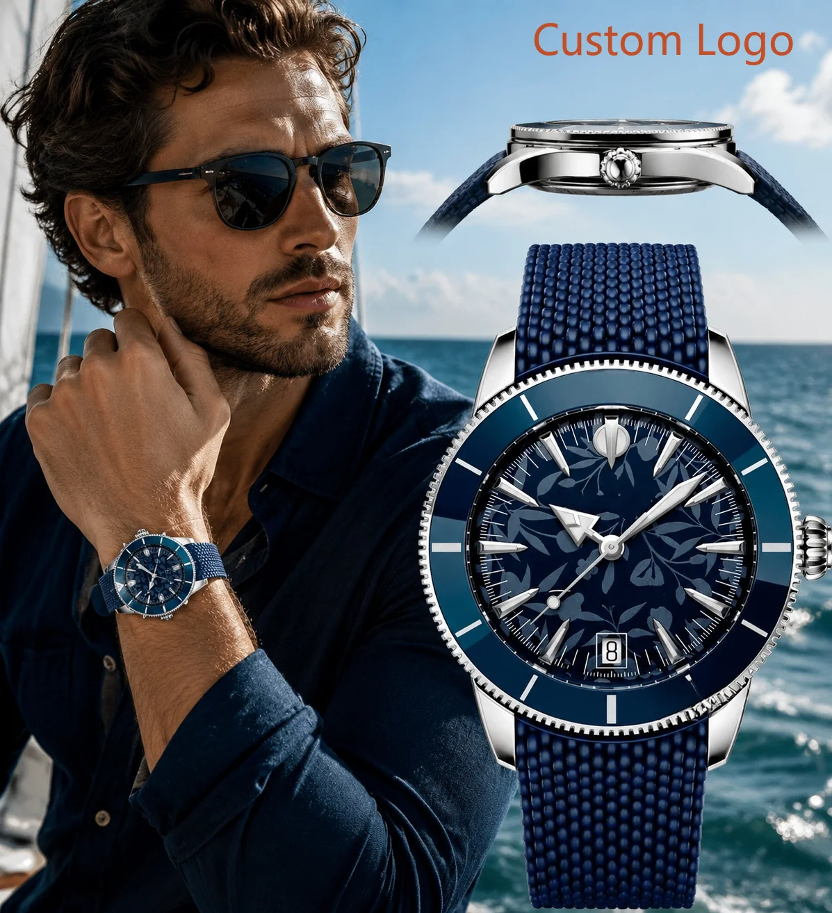 Luxury Watch Strap - Reloj Automático de Buceo para Hombre