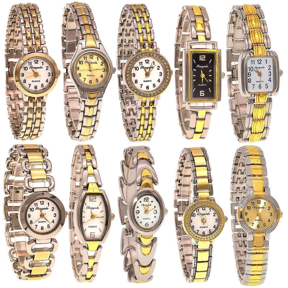 Luxury Watch Girl - Lote de 10 Relojes Elegantes para