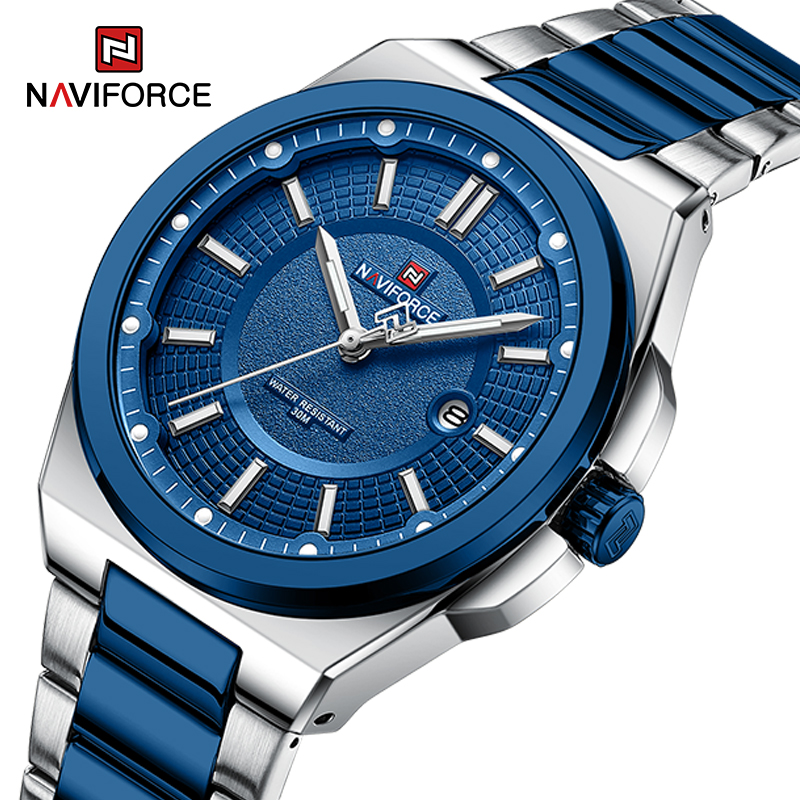 Field Watch Military - Reloj de cuarzo NAVIFORCE para hombre,