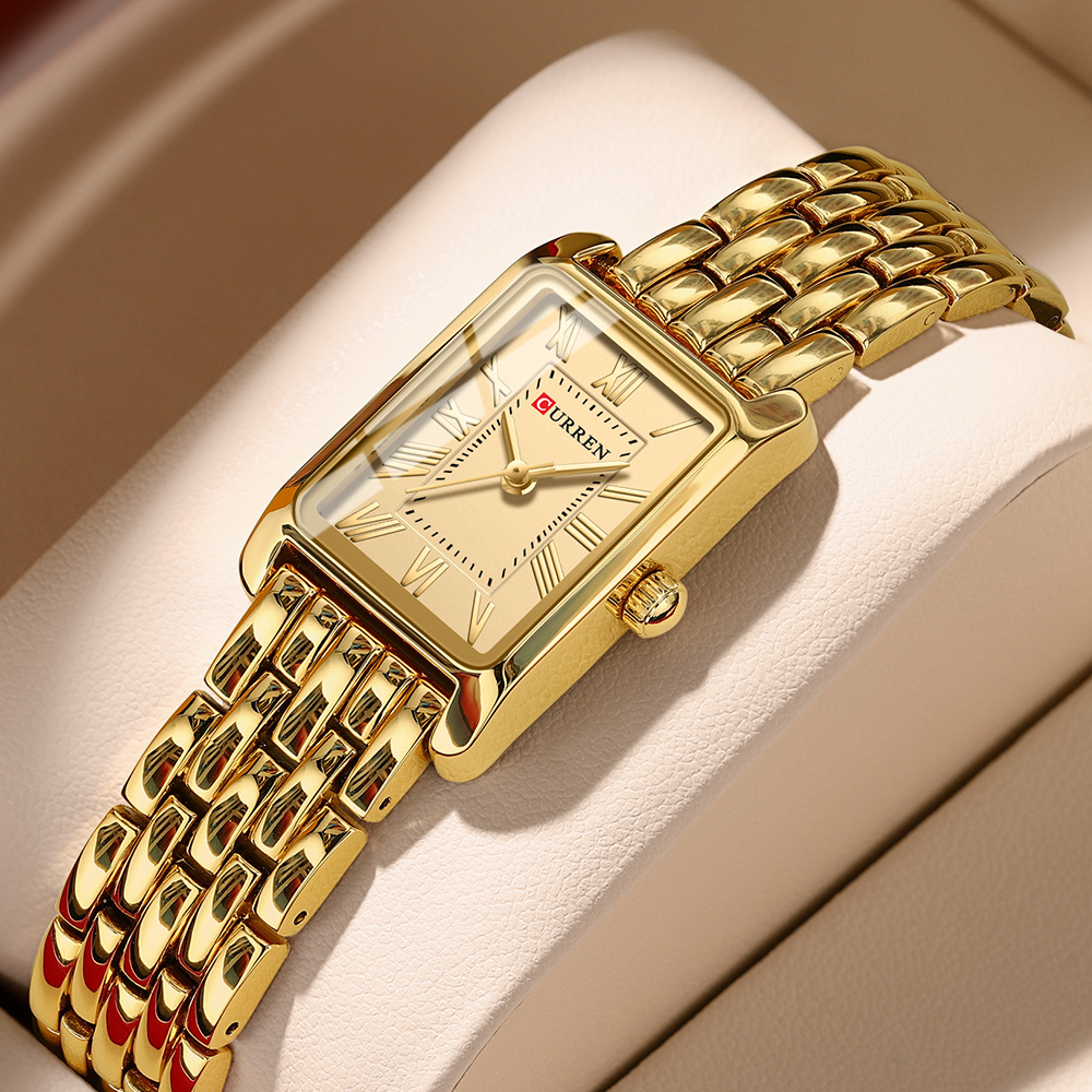 Luxury Watch Female - Reloj CURREN Nuevo para Mujer, Marca