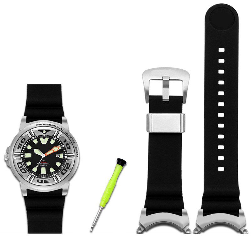 Citizen Watch Promaster - Correa de reloj modificada para Citizen