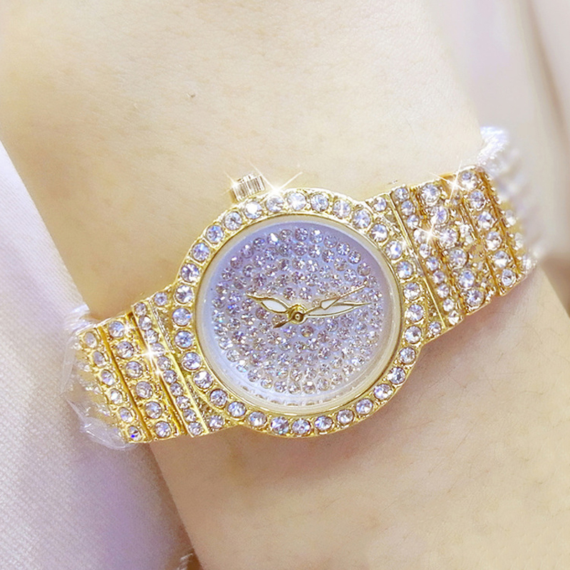 BS-Reloj de pulsera de diamant - Luxury Watch Female reseña y precio