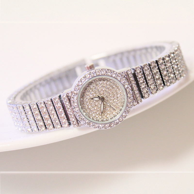 BS-Reloj de pulsera de diamant - Luxury Watch Female reseña y precio