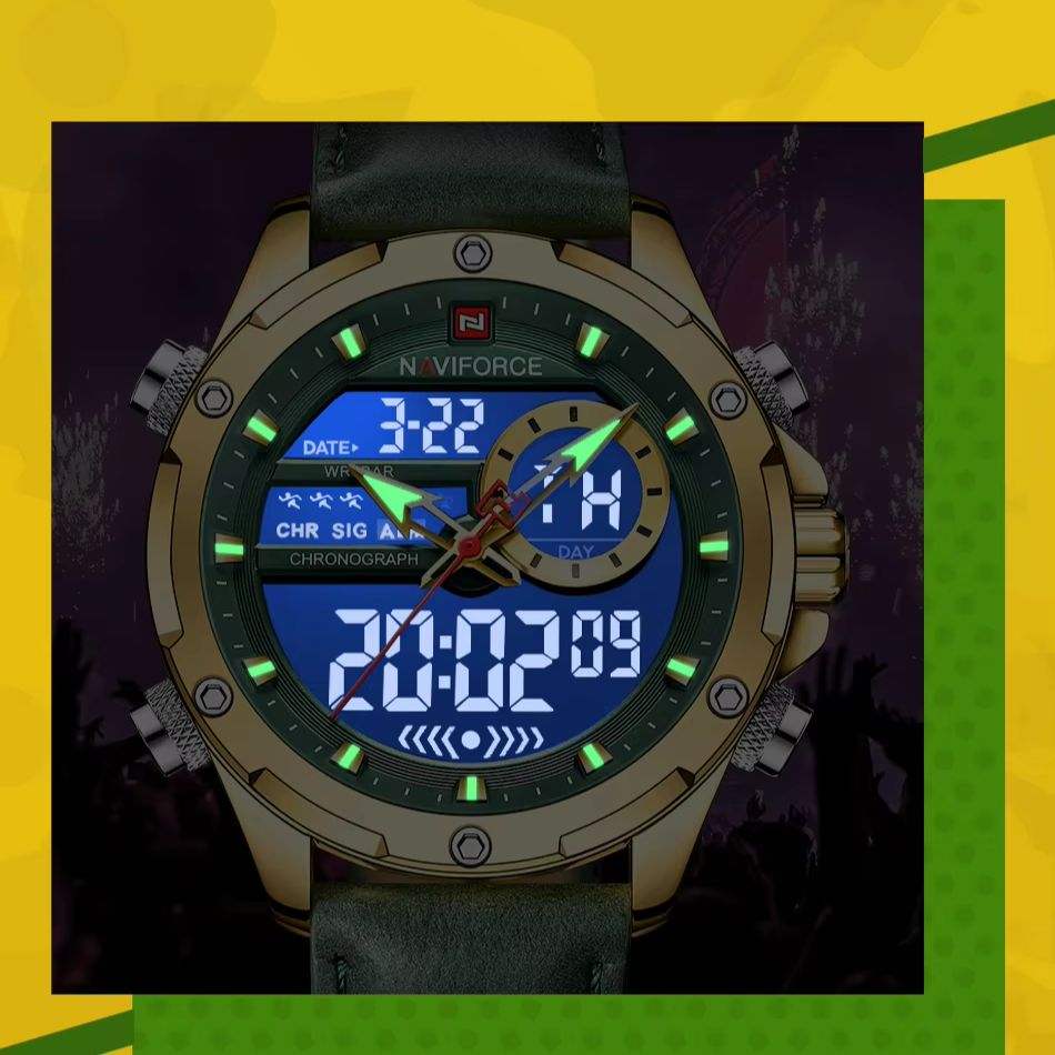Naviforce-Reloj de pulsera de  - Field Watch Military reseña y precio