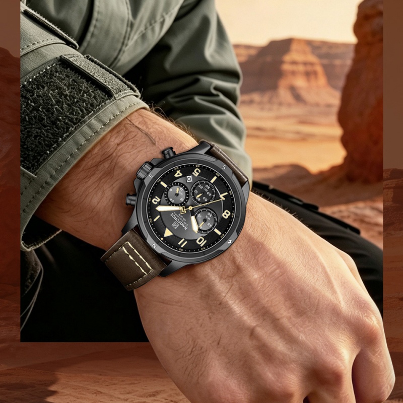 Reloj de Pulsera Cronógrafo NA - Field Watch Military reseña y precio