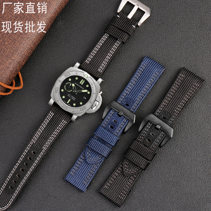 Correa de reloj de lona de nai - Citizen Watch Promaster reseña y precio