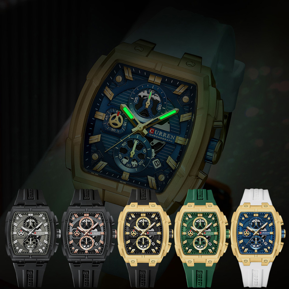 Reloj CURREN de Lujo Vintage p - Luxury Watch Strap reseña y precio