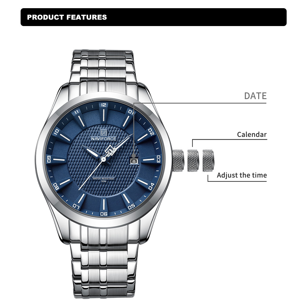 NAVIFORCE-Reloj de pulsera de  - Field Watch Military reseña y precio