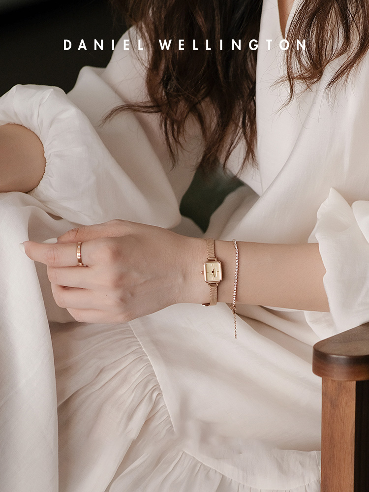Reloj Daniel Wellington Quadro - Luxury Watch White reseña y precio