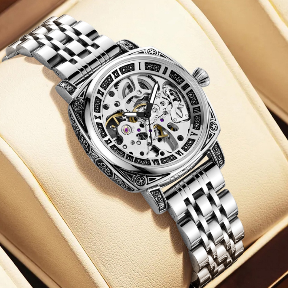Reloj mecánico hueco personali - Luxury Watch Value reseña y precio