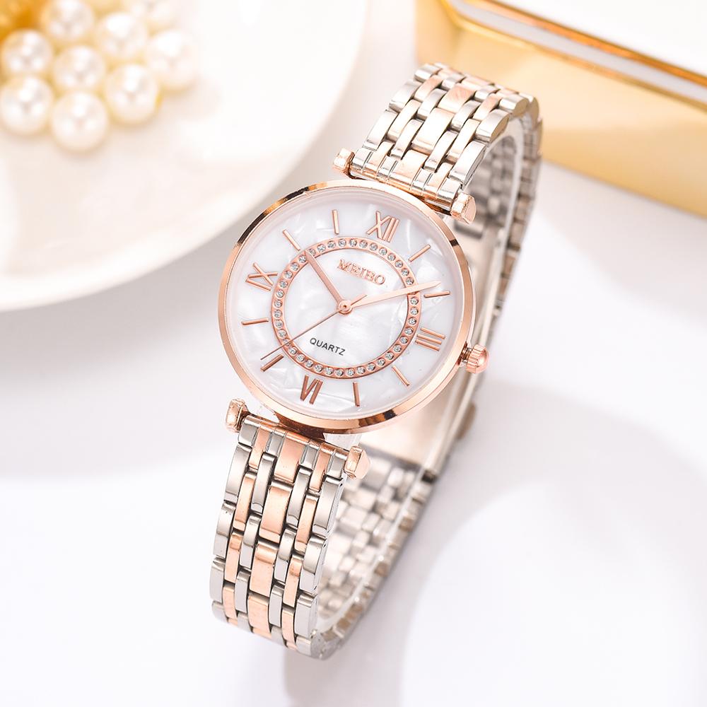 Relojes de pulsera de cristal  - Luxury Watch Female reseña y precio