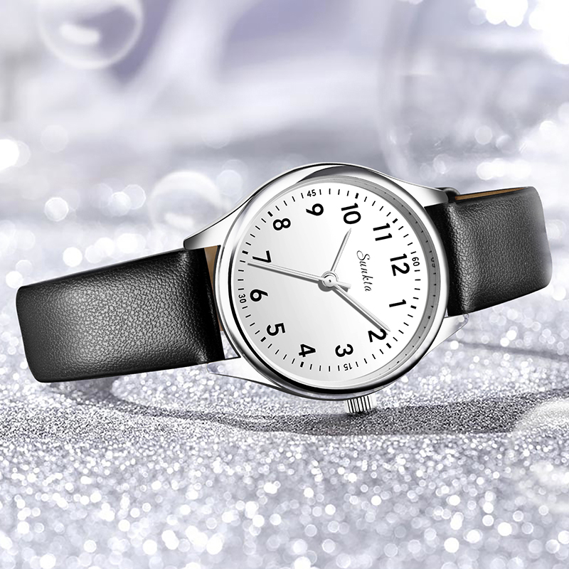 LIGE, reloj de cuarzo Simple a - Luxury Watch White reseña y precio
