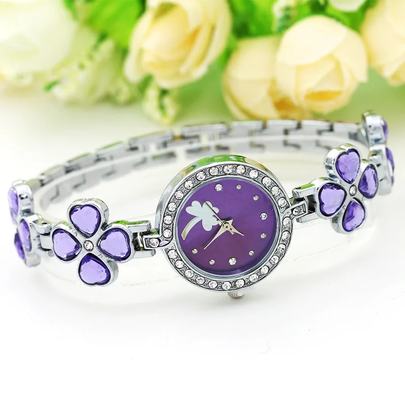 Reloj de cuarzo de diamante cu - Luxury Watch Girl reseña y precio