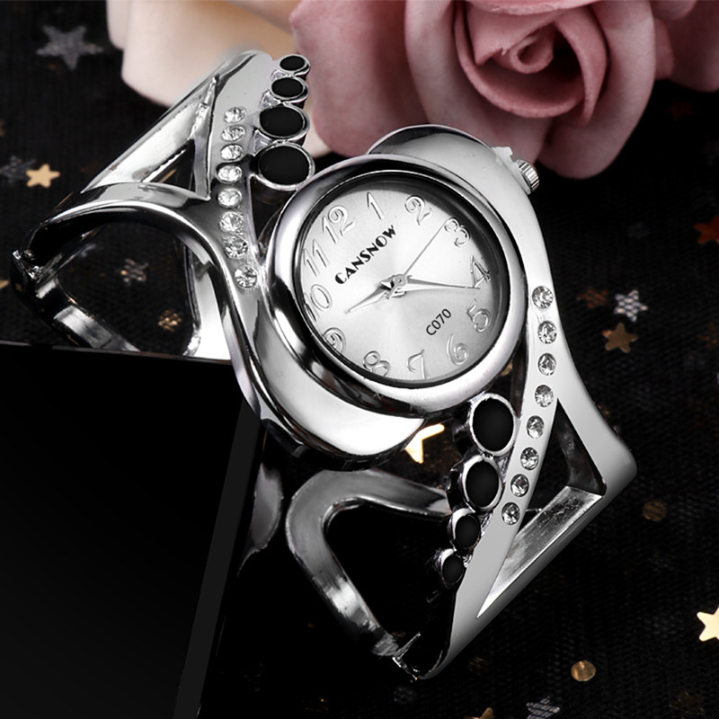 Reloj de pulsera de cristal pa - Luxury Watch Girl reseña y precio