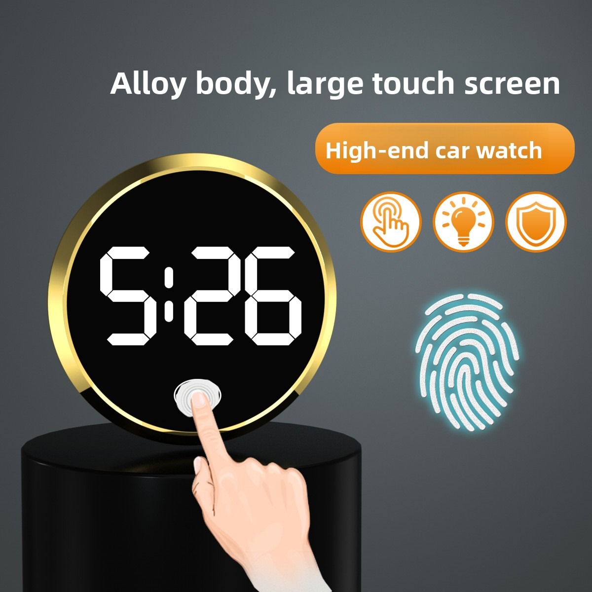 Reloj LED de Lujo para Coche c - Luxury Watch Outlet reseña y precio
