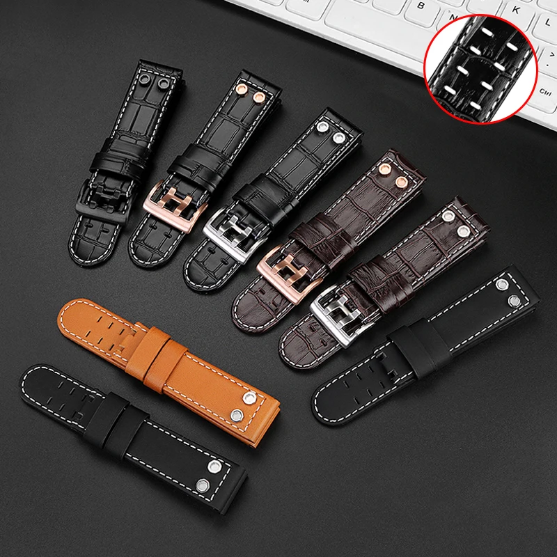 Correa de reloj de cuero genui - Field Watch Military reseña y precio