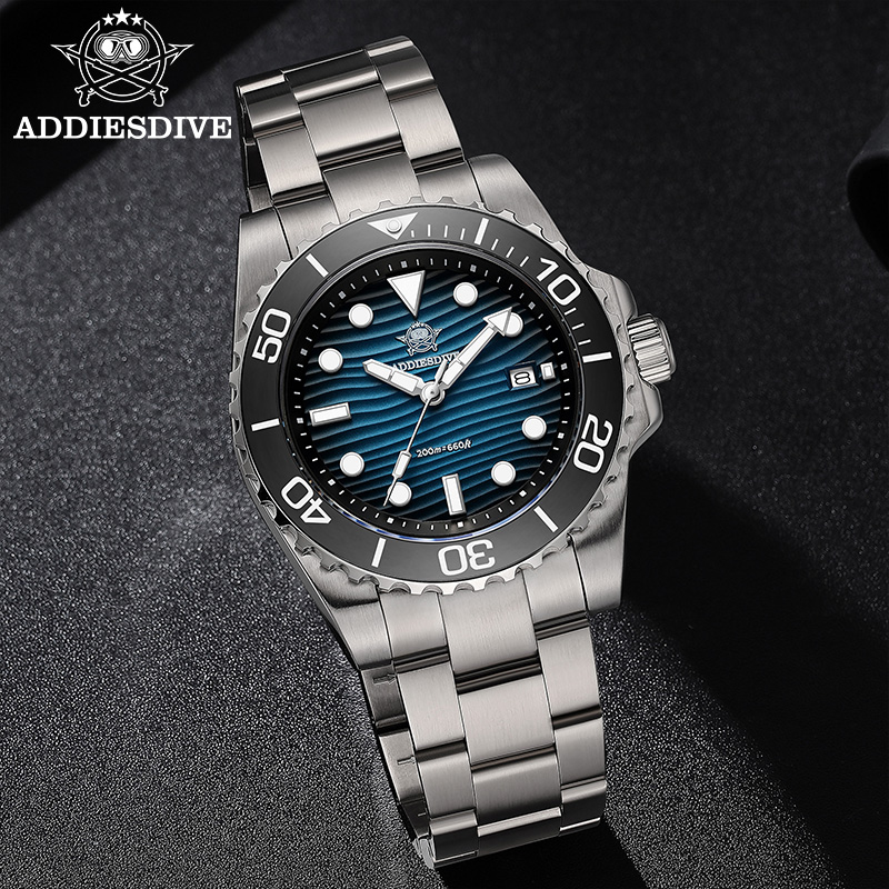 Reloj de cuarzo ADDIESDIVE 211 - Luxury Watch Strap reseña y precio